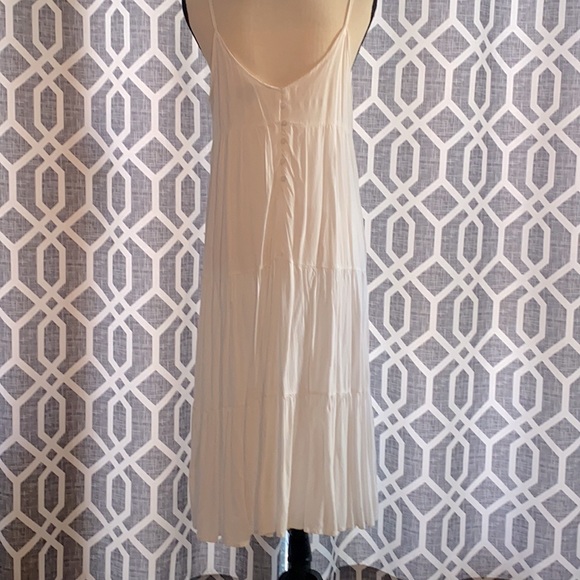 NWOT 12th Heart White Button Back Sundress. Sz L - Picture 2 of 7